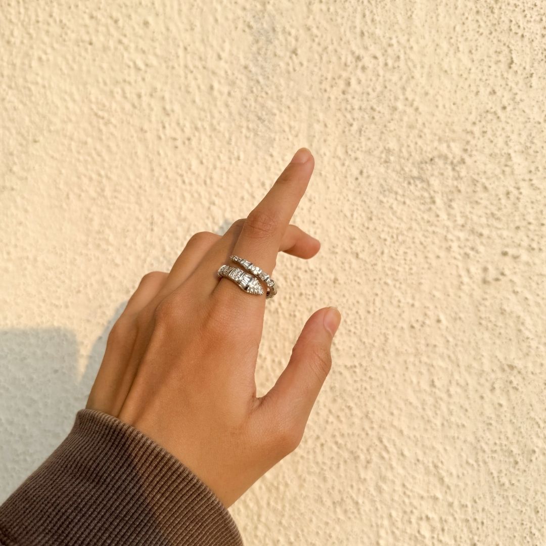 Serpent Adjustable Ring