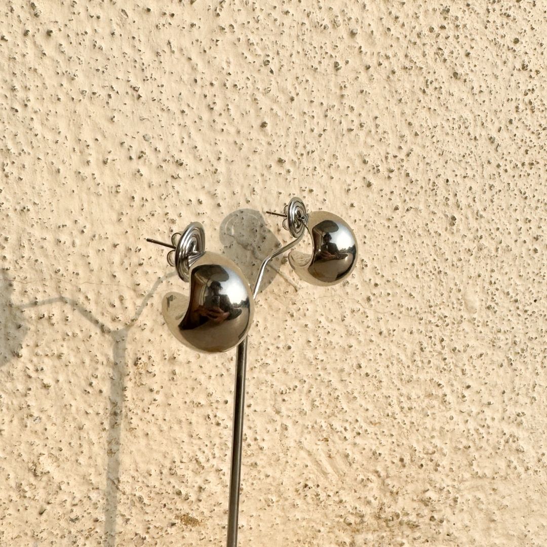 Moon Chunky Earring