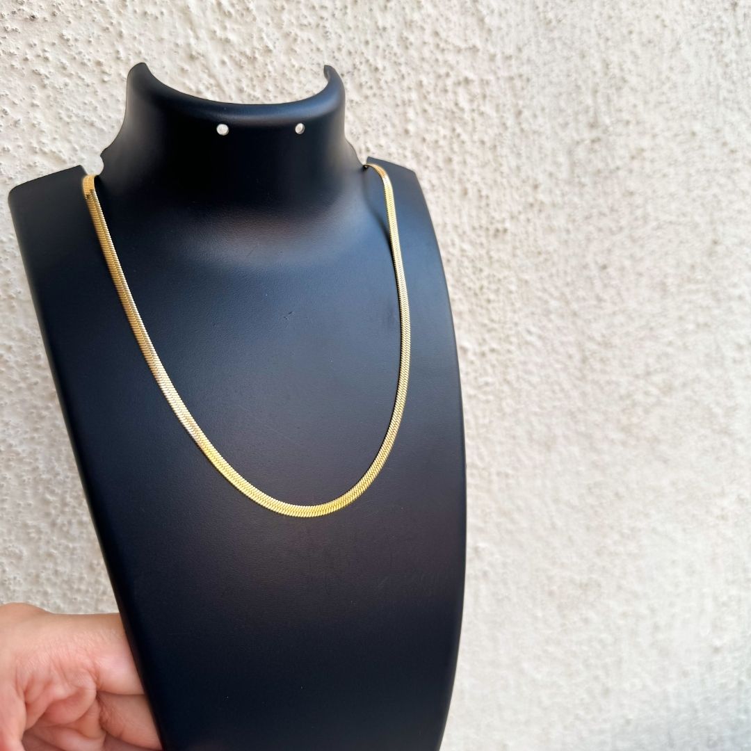 Herringbone Chain Necklace