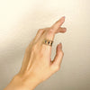 Vega Leaf Adjustable Ring