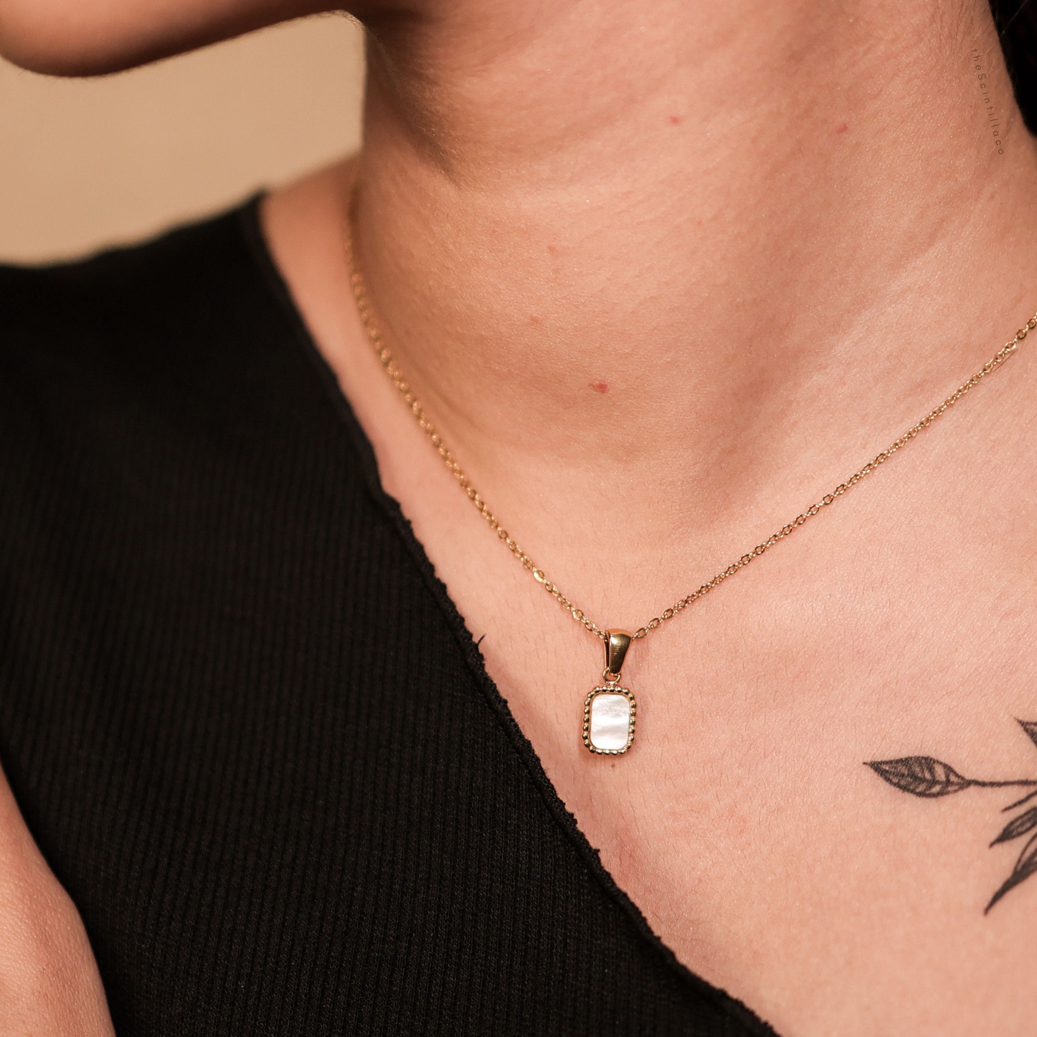 Aster Pendant Chain Necklace