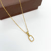 Aster Pendant Chain Necklace