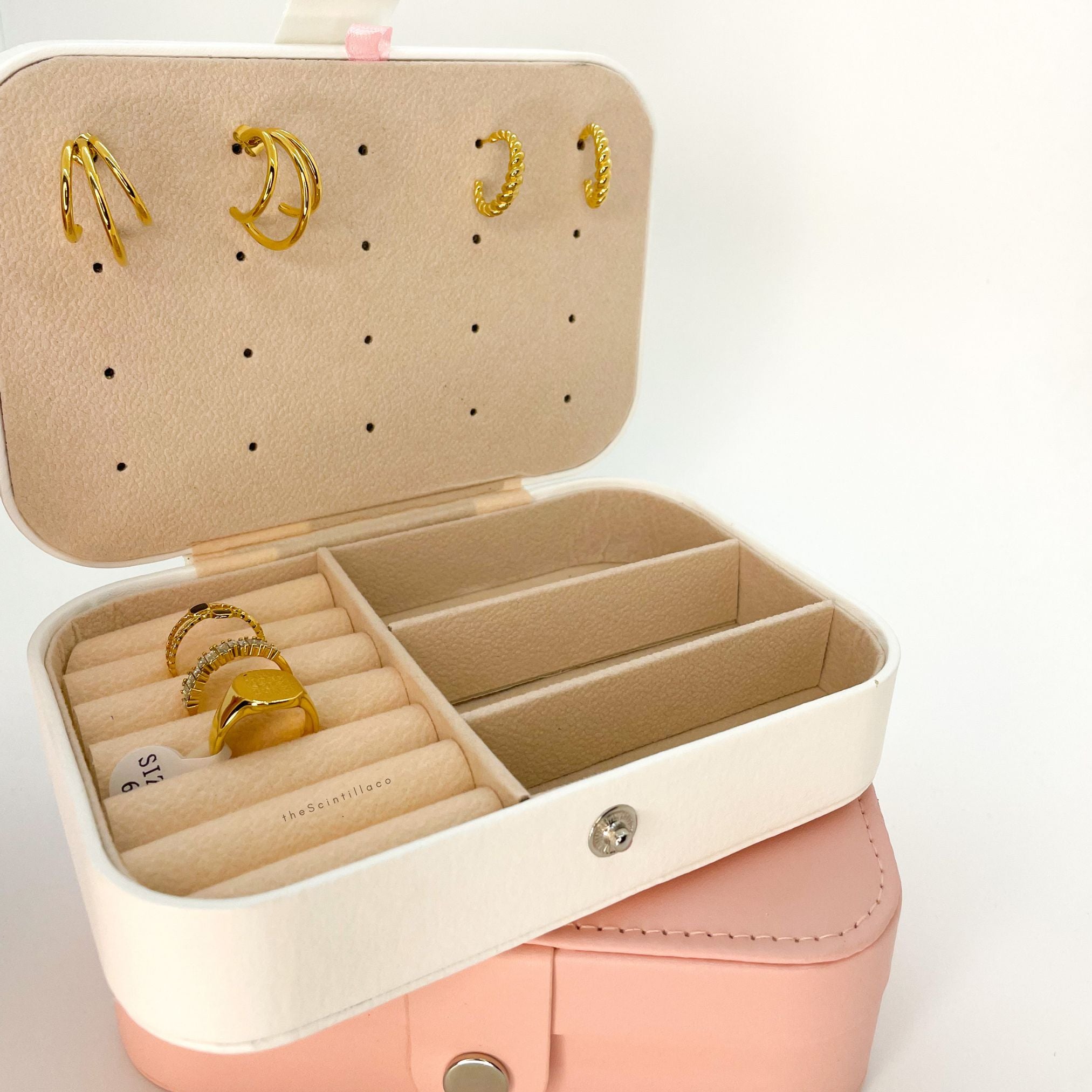 Travel Jewellery Storage Box